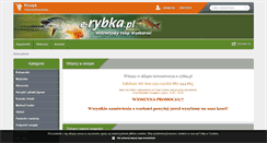 Desktop Screenshot of e-rybka.pl